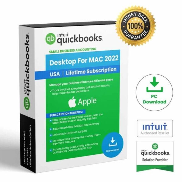 QuickBooks Mac Desktop 2022 | Versión EE. UU.