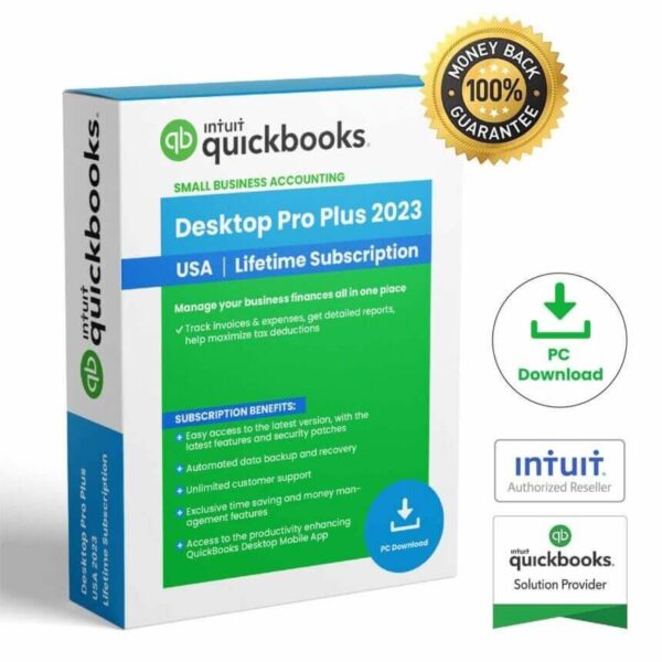 QuickBooks Desktop Pro Plus 2023 | Versión EE. UU.