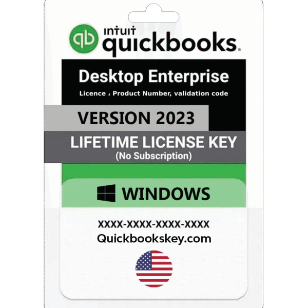 QuickBooks Desktop Enterprise Platinum 2023 Con Inventario Avanzado 5 Usuarios | Versión EE. UU.